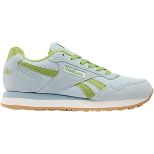 image:imageReebok Classic Nylon Womens Sneakers Casual Tennis Shoes WomenIceblue Shaggreen Ftwrwhite