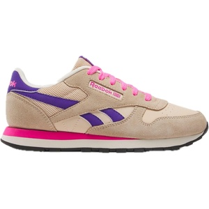 image:imageReebok Classic Nylon Womens Sneakers Casual Tennis Shoes WomenTapiocaAtomic PinkSolar Purple