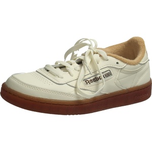 image:imageReebok Classic Nylon Womens Sneakers Casual Tennis Shoes WomenVintagechalk Chalk Camel