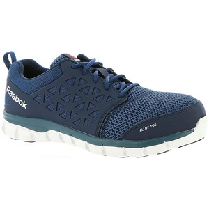 image:imageReebok Mens Rb4041 Sublite Cushion Safety Toe Athletic Work Shoe BlackBlue and Grey