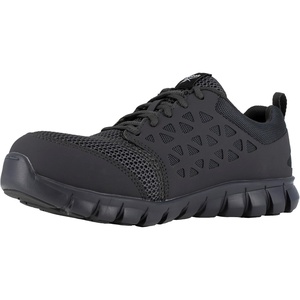 image:imageReebok Mens Rb4041 Sublite Cushion Safety Toe Athletic Work Shoe BlackGrey