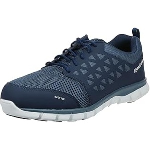 image:imageReebok Mens Rb4041 Sublite Cushion Safety Toe Athletic Work Shoe BlackNavy