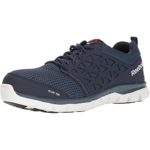 image:imageReebok Mens Rb4042 Sublite Cushion Work Safety Athletic Alloy Toe ShoesNavy