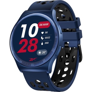 image:imageReebok Pulse Smartwatch  GPS Fitness Tracker with Heart Rate Monitor 10Day Battery Life IP68 Water Resistant Smart Fitness Watch for Men amp Women Compatible with iPhone amp Android  Vector BlueVector Blue