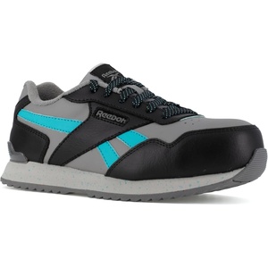 image:imageReebok Womens Rb981 Harman Composite Toe Classic Work SneakersGrey and Teal