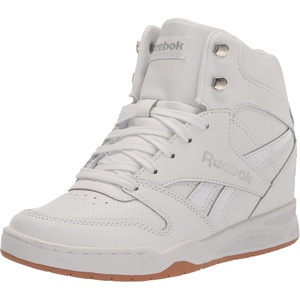 image:imageReebok Work BB4500 Work Composite Toe Womens OxfordWedge HeelWhiteSilver MetallicGum