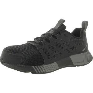 image:imageReebok Work Mens Fusion Flexweave Slip Resistant Composite Toe WorkDuty  BlackBlackWhite