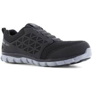 image:imageReebok Work Mens Sublite Cushion Slip Resistant Composite Toe WorkDuty  Black  Size 9 M