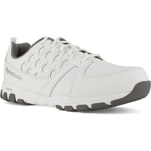 image:imageReebok Work Mens Sublite Slip Resistant Steel Toe WorkDuty  WhiteWhite