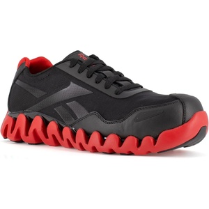 image:imageReebok Work Mens Zig Pulse Work EH Comp Toe Athletic Work ShoeBlackred
