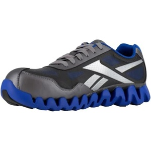 image:imageReebok Work Mens Zig Pulse Work EH Comp Toe Athletic Work ShoeGreyBlue