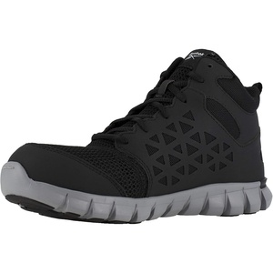 image:imageReebok Work Sublite Cushion Work Alloy Toe Mid Womens OxfordBlackWhite