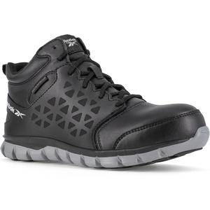 image:imageReebok Work Sublite Cushion Work Mid Met Guard Alloy Toe Womens OxfordBlack and Grey