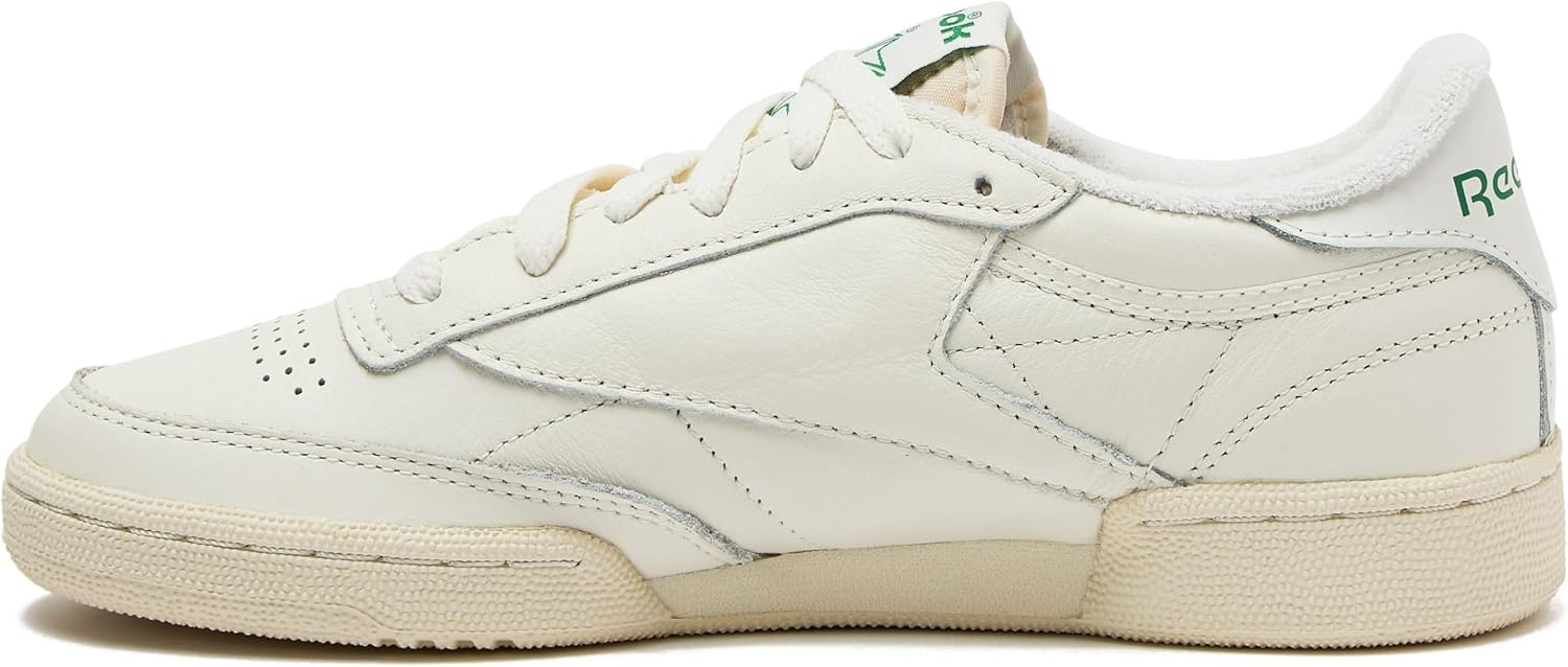image:imageReebok Club C 85 Vintage Tennis Sneakers for Women Casual White Womens Shoes Size 5 to 11ChalkAlabasterGlen Green