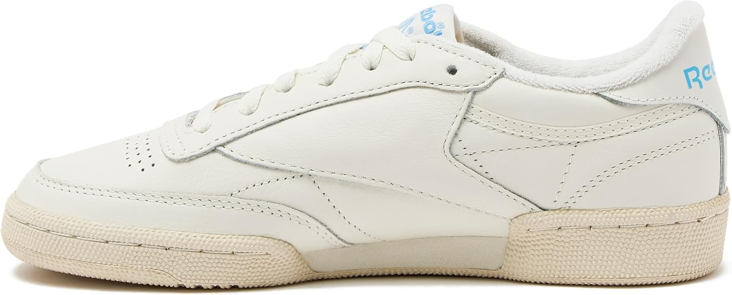 image:imageReebok Club C 85 Vintage Tennis Sneakers for Women Casual White Womens Shoes Size 5 to 11ChalkAlabasterSky Blue