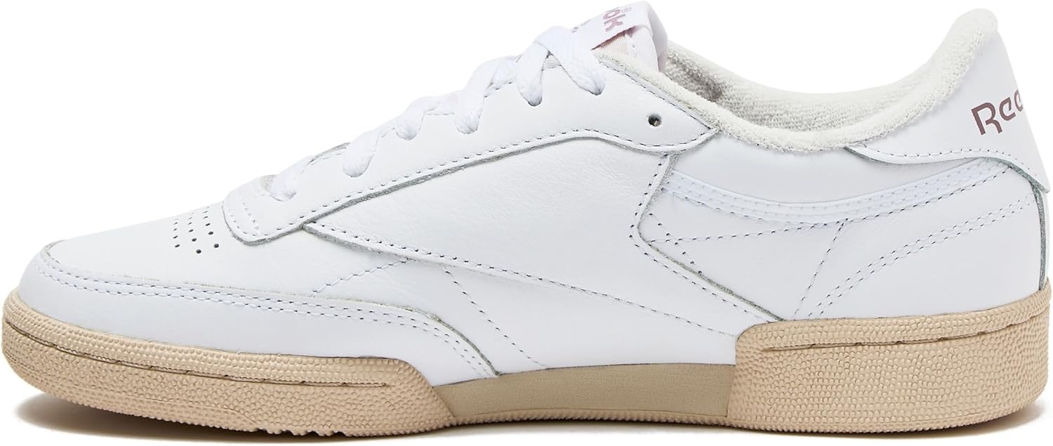 image:imageReebok Club C 85 Vintage Tennis Sneakers for Women Casual White Womens Shoes Size 5 to 11WhiteChalkInfused Lilac