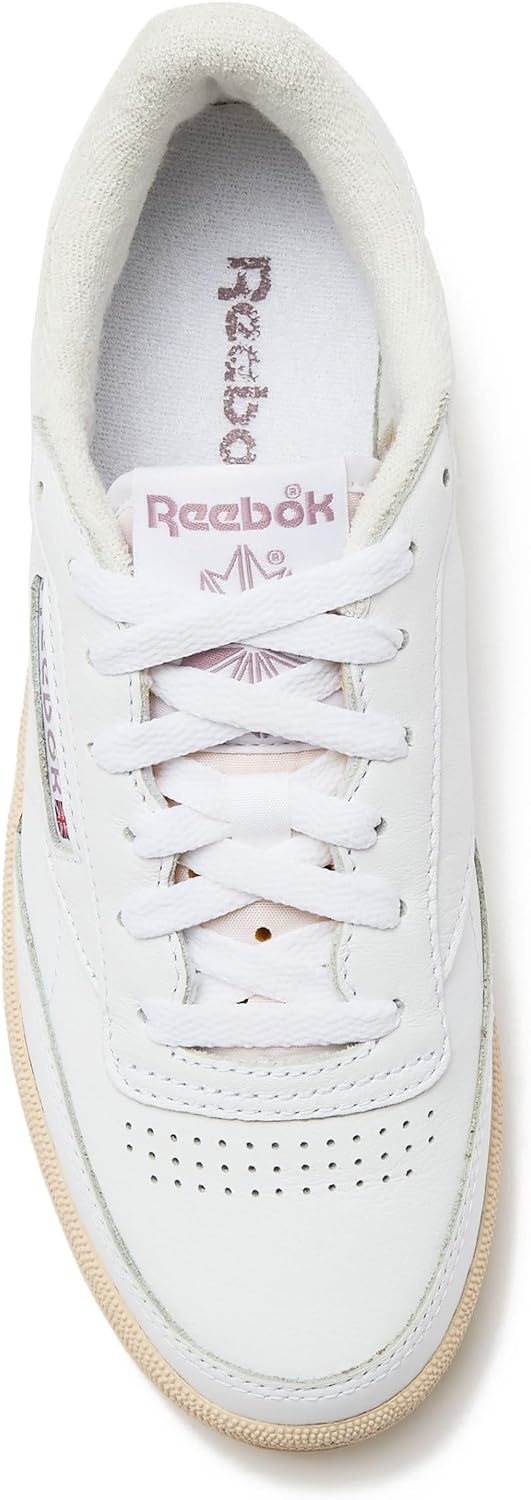 image:imageReebok Club C 85 Vintage Tennis Sneakers for Women Casual White Womens Shoes Size 5 to 11WhiteChalkInfused Lilac