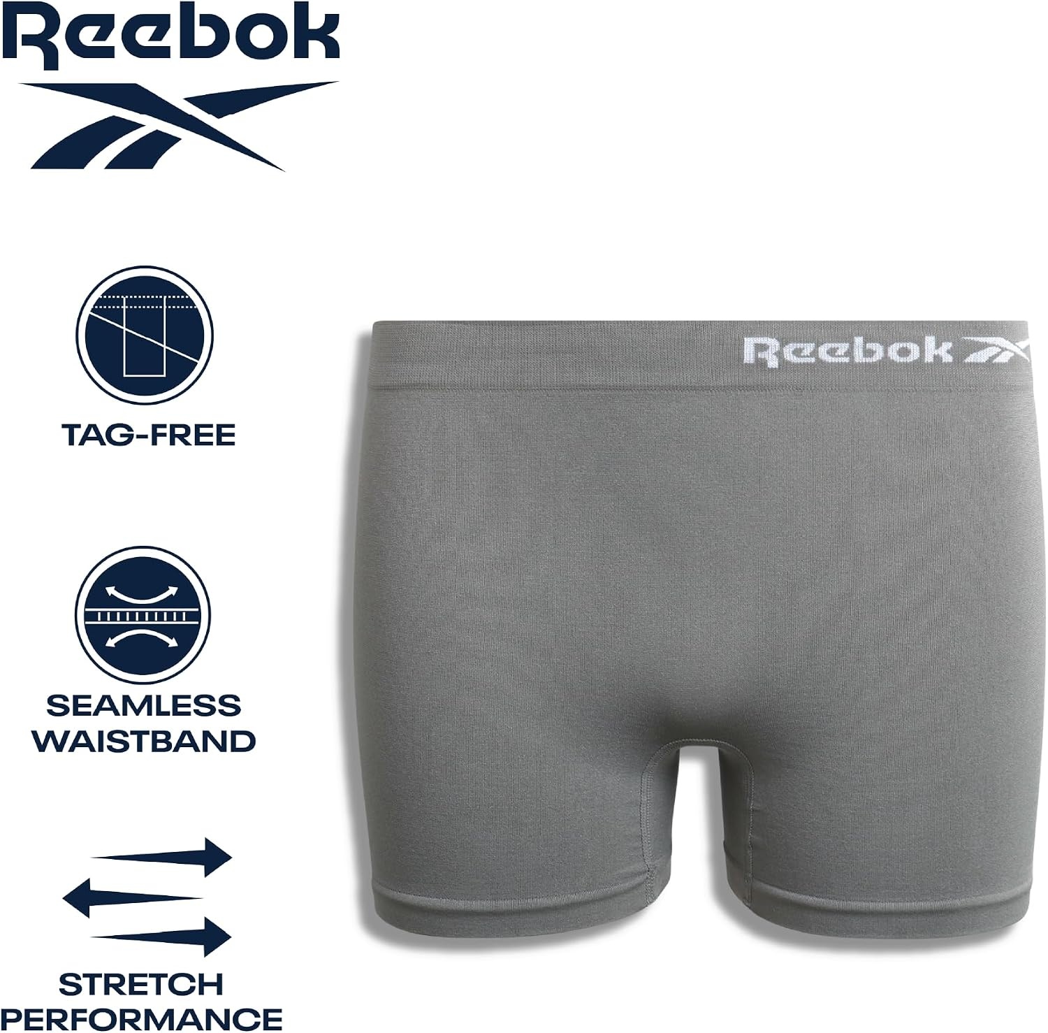 image:imageReebok Girls Boyshorts  3 Pack Soft Stretch Seamless TagFree Waist  Soft Flexible Comfort Designed for Everyday Movement Smooth Finish Stays Comfortable Under ClothingScubaBlackBright Pink Jacquard
