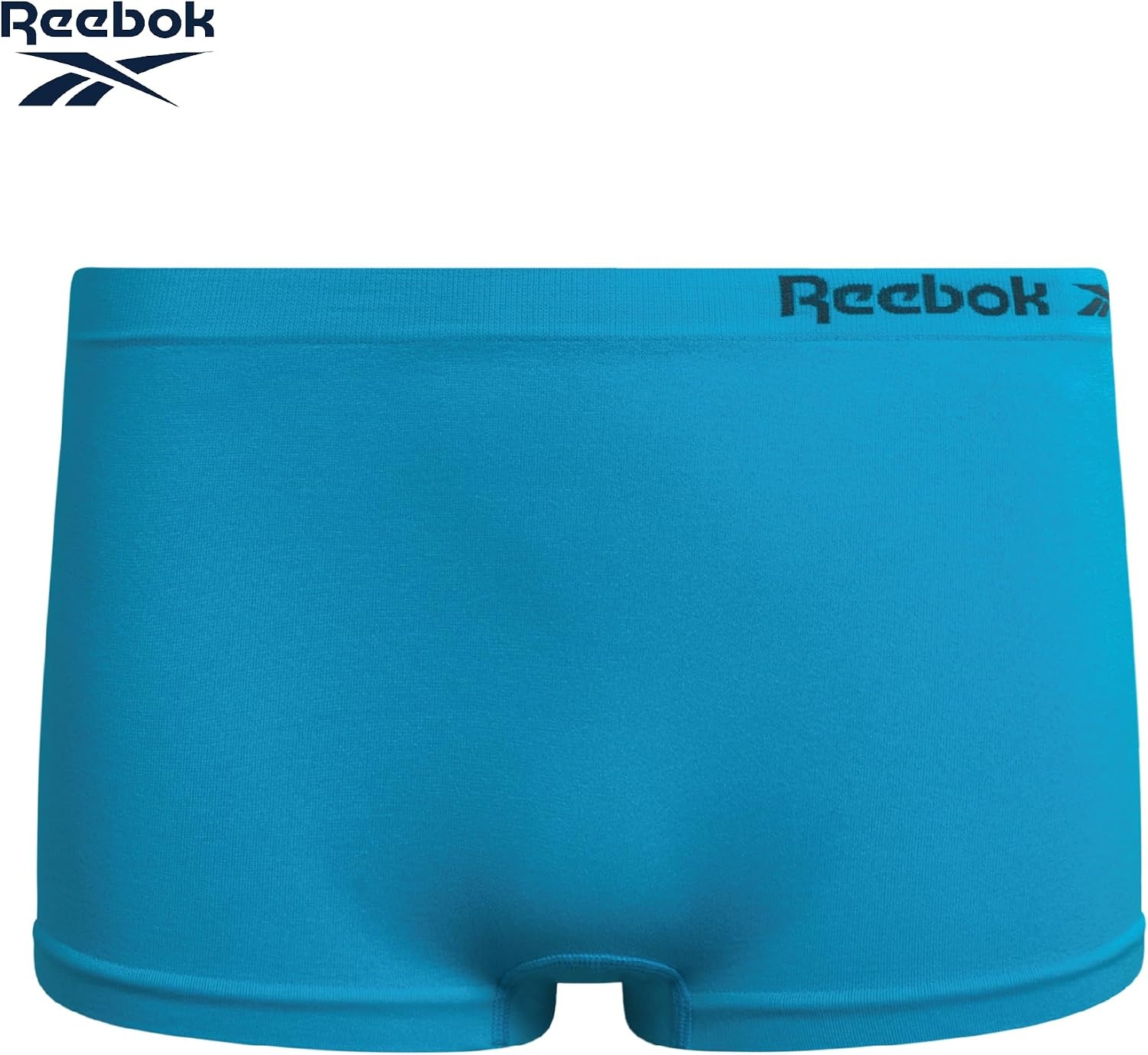 image:imageReebok Girls Boyshorts 10 Pack Performance Stretch Seamless Underwear  Smooth NoShow BoxerBrief Coverage Under Leggings Uniforms amp Dresses TagFree Stays Put with Breathable ComfortScuba BlueWhite SpacedyeBlackWhite