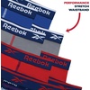 image:imageReebok Boys Boxer Briefs 8 Pack Performance Stretch MoistureWicking Boxers  Lightweight MoistureWicking Fabric Keeps Skin Dry Flexible StayPut Legs Prevent Riding Up During ActivityChinese RedCobalt BlueMedium GreyBlue Depths Print