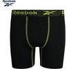 image:imageReebok Boys Boxer Briefs 8 Pack Performance Stretch MoistureWicking Boxers  Lightweight MoistureWicking Fabric Keeps Skin Dry Flexible StayPut Legs Prevent Riding Up During ActivityAll Black