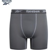 image:imageReebok Boys Boxer Briefs 8 Pack Performance Stretch MoistureWicking Boxers  Lightweight MoistureWicking Fabric Keeps Skin Dry Flexible StayPut Legs Prevent Riding Up During ActivityMonument PrintMedium GreyTeal BlueGreen Flash