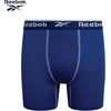 image:imageReebok Boys Boxer Briefs 8 Pack Performance Stretch MoistureWicking Boxers  Lightweight MoistureWicking Fabric Keeps Skin Dry Flexible StayPut Legs Prevent Riding Up During ActivityChinese RedCobalt BlueMedium GreyBlue Depths Print