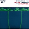 image:imageReebok Boys Boxer Briefs 8 Pack Performance Stretch MoistureWicking Boxers  Lightweight MoistureWicking Fabric Keeps Skin Dry Flexible StayPut Legs Prevent Riding Up During ActivityMonument PrintMedium GreyTeal BlueGreen Flash