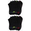 image:imageReebok Boys Low Cut Socks 12 Pack Cushioned Athletic No Show Socks  Stretch Performance Fit with MoistureWicking Breathable Comfort Reinforced Heel and Toe for Active DaysBlackGrey Lines