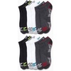 image:imageReebok Boys Low Cut Socks 12 Pack Cushioned Athletic No Show Socks  Stretch Performance Fit with MoistureWicking Breathable Comfort Reinforced Heel and Toe for Active DaysWhiteGreyBlack