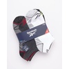 image:imageReebok Boys Low Cut Socks 6Pack MoistureWicking Cushioned Ankle Socks  Breathable Cushioned Comfort with a Stretch Performance Fit and Reinforced Toe Seam for Sports or Everyday WearWhiteGreyBlack