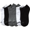 image:imageReebok Boys Low Cut Socks 6Pack MoistureWicking Cushioned Ankle Socks  Breathable Cushioned Comfort with a Stretch Performance Fit and Reinforced Toe Seam for Sports or Everyday WearBlackWhiteGrey