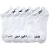 image:imageReebok Boys Low Cut Socks 6Pack MoistureWicking Cushioned Ankle Socks  Breathable Cushioned Comfort with a Stretch Performance Fit and Reinforced Toe Seam for Sports or Everyday WearWhite Logo