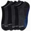 image:imageReebok Boys Low Cut Socks 6Pack MoistureWicking Cushioned Ankle Socks  Breathable Cushioned Comfort with a Stretch Performance Fit and Reinforced Toe Seam for Sports or Everyday WearBlackGrey Pattern