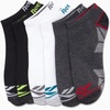 image:imageReebok Boys Low Cut Socks 6Pack MoistureWicking Cushioned Ankle Socks  Breathable Cushioned Comfort with a Stretch Performance Fit and Reinforced Toe Seam for Sports or Everyday WearWhiteGreyBlack