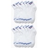 image:imageReebok Boys Quarter Socks 12Pack Cushioned Athletic Socks wArch Support  MoistureWicking Breathable Fabric with a Reinforced Toe Seam Built for AllDay Active WearWhite Logo