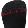 image:imageReebok Boys Quarter Socks 12Pack Cushioned Athletic Socks wArch Support  MoistureWicking Breathable Fabric with a Reinforced Toe Seam Built for AllDay Active WearBlack Detail