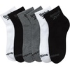 image:imageReebok Boys Quarter Socks 6 Pack Performance Quarter Cut Athletic Socks  Breathable Moisturewicking Fabric Cushioned Footbed Eases Fatigue Arch Support Locks in FitBlackGreyWhite