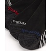 image:imageReebok Boys Quarter Socks 6 Pack Performance Quarter Cut Athletic Socks  Breathable Moisturewicking Fabric Cushioned Footbed Eases Fatigue Arch Support Locks in FitBlack Detail