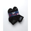 image:imageReebok Boys Quarter Socks 6 Pack Performance Quarter Cut Athletic Socks  Breathable Moisturewicking Fabric Cushioned Footbed Eases Fatigue Arch Support Locks in FitBlack Logo