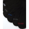 image:imageReebok Boys Quarter Socks 6 Pack Performance Quarter Cut Athletic Socks  Breathable Moisturewicking Fabric Cushioned Footbed Eases Fatigue Arch Support Locks in FitAll Black