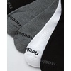 image:imageReebok Boys Quarter Socks 6 Pack Performance Quarter Cut Athletic Socks  Breathable Moisturewicking Fabric Cushioned Footbed Eases Fatigue Arch Support Locks in FitBlackGreyWhite