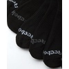 image:imageReebok Boys Quarter Socks 6 Pack Performance Quarter Cut Athletic Socks  Breathable Moisturewicking Fabric Cushioned Footbed Eases Fatigue Arch Support Locks in FitBlack Logo