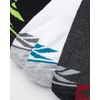 image:imageReebok Boys Quarter Socks 6 Pack Performance Quarter Cut Athletic Socks  Breathable Moisturewicking Fabric Cushioned Footbed Eases Fatigue Arch Support Locks in FitBlackWhiteGrey Assortment