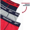 image:imageReebok Boys Underwear  3 Pack Performance Boys Boxer Briefs with Pouch  Wicks Away Moisture to Keep Him Cool During Sports and Play Reduces RideUp and Chafing with Flexible StretchRedLight GreyNavy