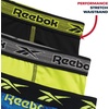 image:imageReebok Boys Underwear  3 Pack Performance Boys Boxer Briefs with Pouch  Wicks Away Moisture to Keep Him Cool During Sports and Play Reduces RideUp and Chafing with Flexible StretchSurf the Web PrintBlackEvening PrimroseBlack