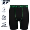 image:imageReebok Boys Underwear  3 Pack Performance Boys Boxer Briefs with Pouch  Wicks Away Moisture to Keep Him Cool During Sports and Play Reduces RideUp and Chafing with Flexible StretchJet Black