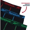 image:imageReebok Boys Underwear  3 Pack Performance Boys Boxer Briefs with Pouch  Wicks Away Moisture to Keep Him Cool During Sports and Play Reduces RideUp and Chafing with Flexible StretchJet Black