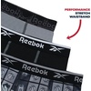 image:imageReebok Boys Underwear  3 Pack Performance Boys Boxer Briefs with Pouch  Wicks Away Moisture to Keep Him Cool During Sports and Play Reduces RideUp and Chafing with Flexible StretchMedium GreyBlackAlloy Print