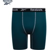 image:imageReebok Boys Underwear  4 Pack Performance Boys Boxer Briefs with Pouch  Flexible Stretch Moves with Him at School and Play MoistureWicking Fabric Reduces Sweat and IrritationPrintsMedium GreyTeal Blue